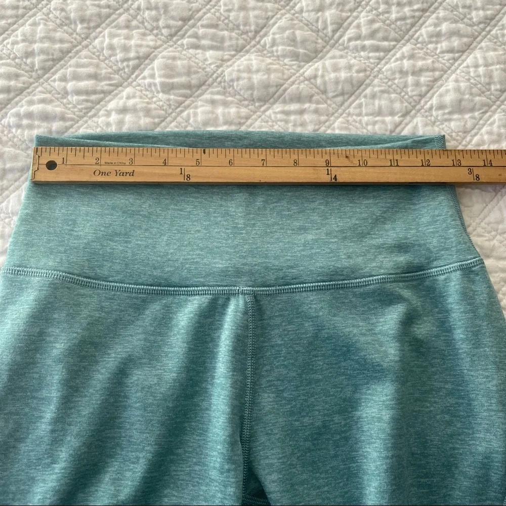 Aerie seafoam green ruched leggings large